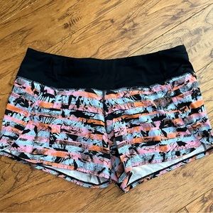 Lululemon size 8 - Run Times shorts - 4” inseam mid-rise - EUC